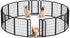 Dog Playpen Outdoor, 32 Inch 16 Panels Dog Pen Indoor Heavy Duty Puppy Exercise Pen Metal Pet Fence for RV Camping/Yard/Garden