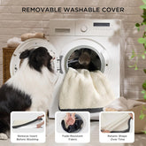 XL Dog Beds Large Sized Dog -Comfy Flat Extra Large Pet Beds with Removable Washable Cover, Orthopedic Egg Crate Foam Mat, Suitable for Pet up to 100 Lbs