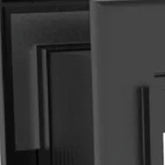 Black Aluminum Large Pet Door for Pets up to 100 Lbs