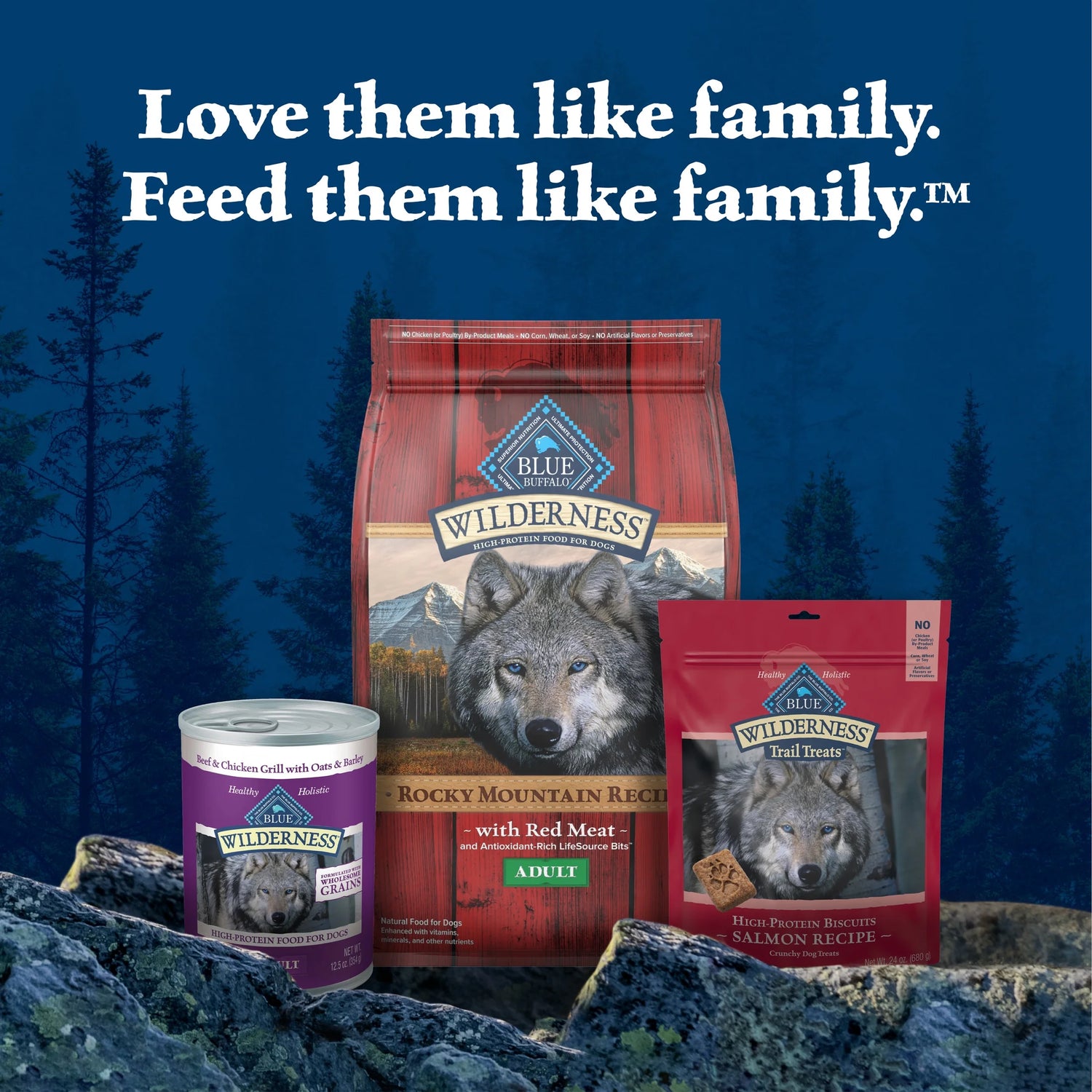 Wilderness Wild Cuts Wet Dog Food Toppers, Chicken & Beef, 3-Oz. (12 Count)
